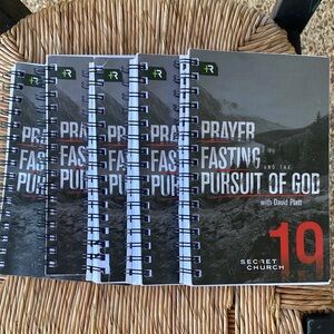 Prayer Fasting and the Pursuit of God David Platt Secret Church Set of 5 Spiral